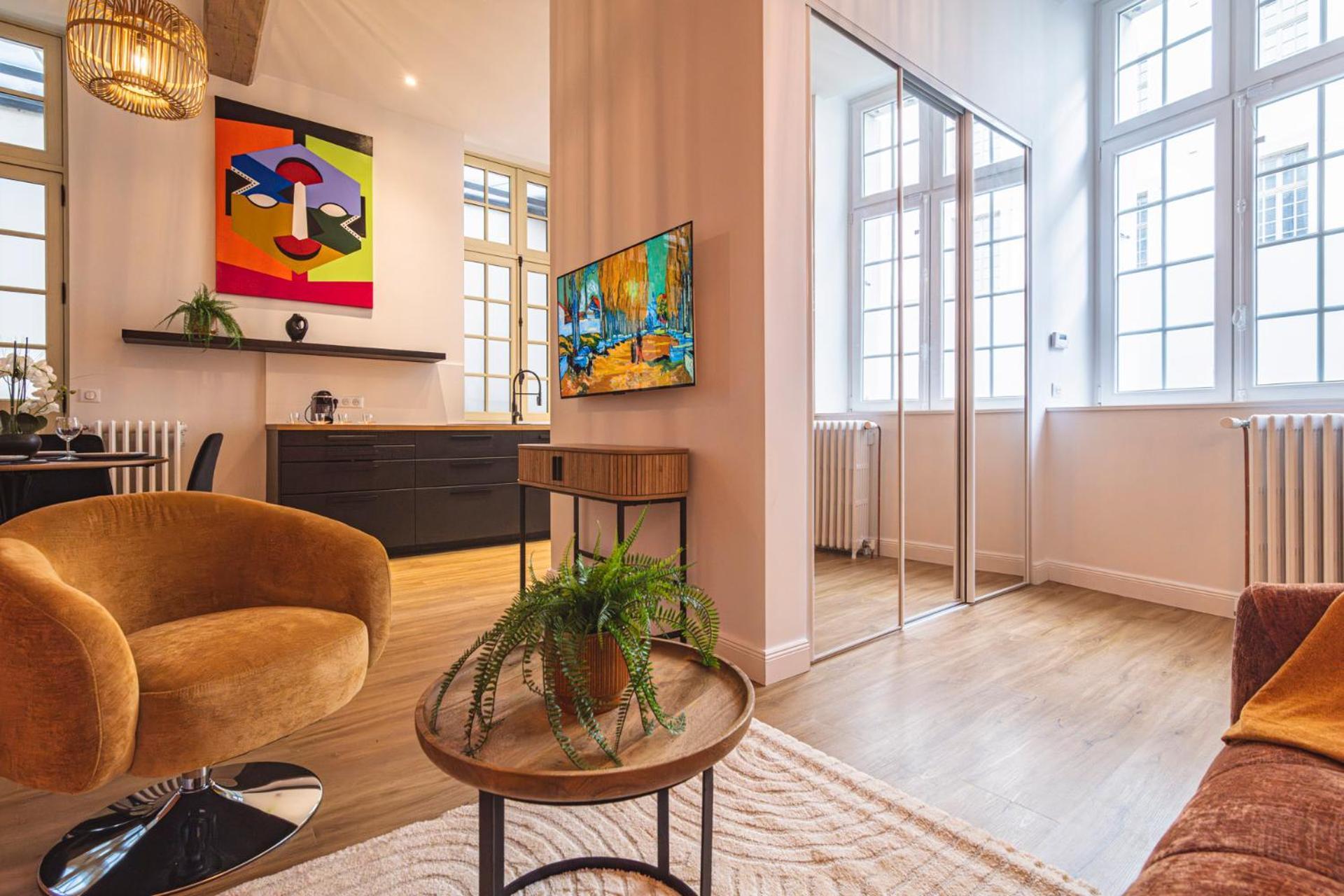 Mm Suites Loft Cathedrale 랭스 외부 사진